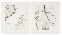 Untitled I, II by Jason Martin contemporary artwork works on paper, print