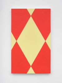Yellow and Red Diamond by Peter Joseph contemporary artwork painting