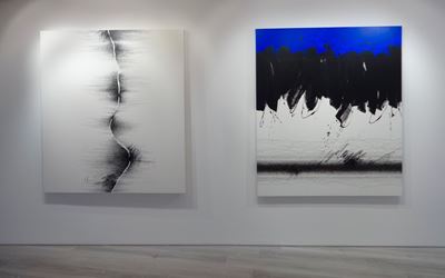 Exhibition view: Golnaz Fathi, Every Breaking Wave, Sundaram Tagore Gallery, Hong Kong (4 November–15 December 2015). Courtesy Sundaram Tagore Gallery.