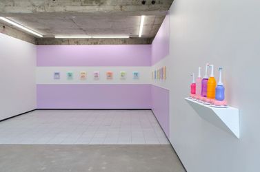 Exhibition view: Emily Hartley-Skudder, Rinse & Repeat, Jhana Millers, Wellington (23 November–16 December 2023). Courtesy Jhana Millers.