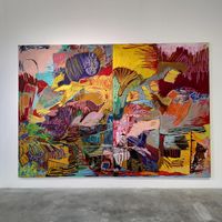 Rachel Jones's Paintings Punctuate Chisenhale Gallery Programming 1