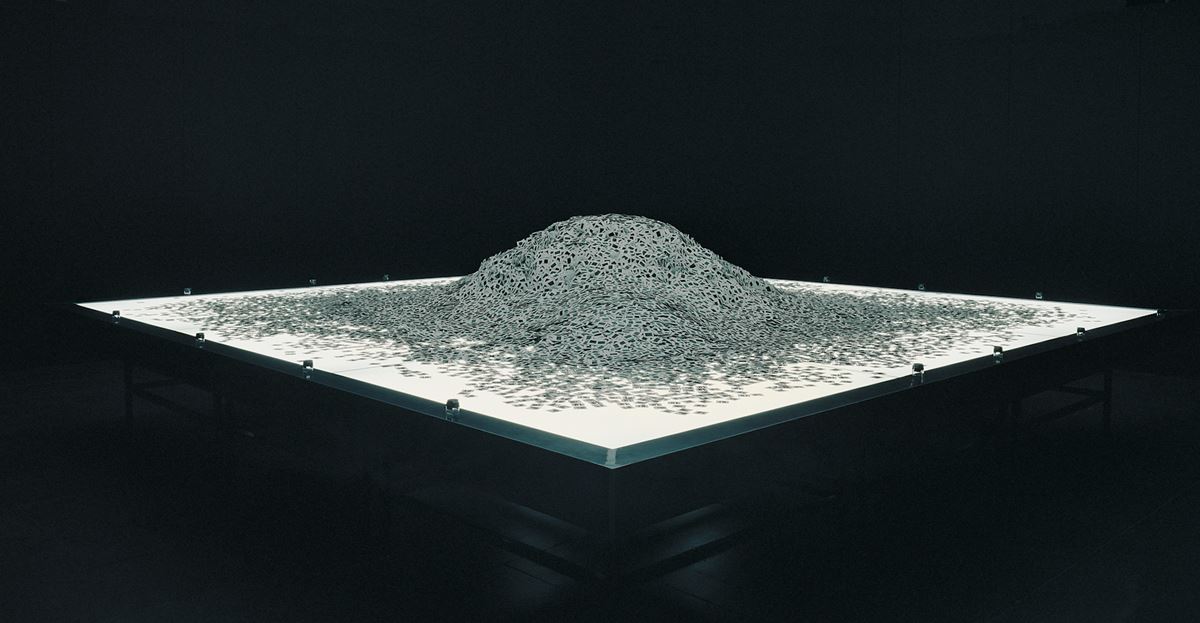 The Silence of Nduwayezu, 1997 by Alfredo Jaar Ocula