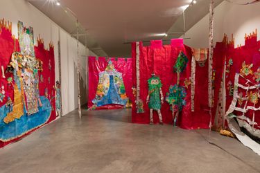 Exhibition view: Sam Keogh, Sated Soldier, Sated Peasant, Sated Scribe, Kerlin Gallery, Dublin (21 January–19 February 2022). Courtesy Kerlin Gallery.
