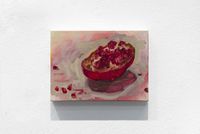 Pomegranate II by Maria Klabin contemporary artwork painting, works on paper