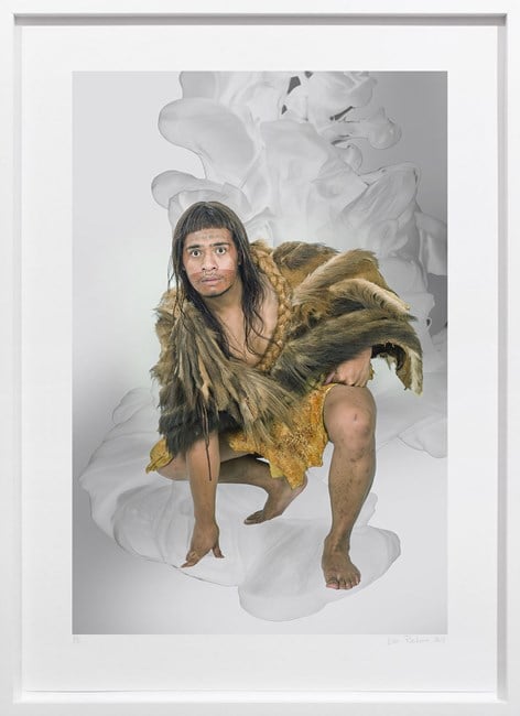 Nootka Warrior (In Pursuit of Venus) by Lisa Reihana contemporary artwork