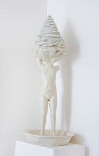 Niña árbol by Daniel Lezama contemporary artwork sculpture