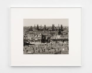 Bernd & Hilla Becher, Industrial Landscapes: Bethlehem, Pennsylvania, USA, 1986, gelatin silver print, 44.8 x 56.8 cm. Courtesy Paula Cooper Gallery