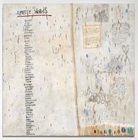 Tools for Poetry by Squeak Carnwath contemporary artwork mixed media