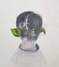 Ah by Yi Soonjoo contemporary artwork painting, works on paper