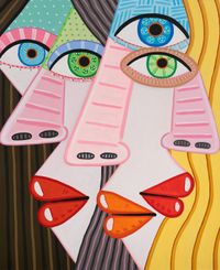 Lifelike by Brian Calvin contemporary artwork painting