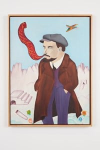 Lenin by Cecilia Vicuña contemporary artwork painting