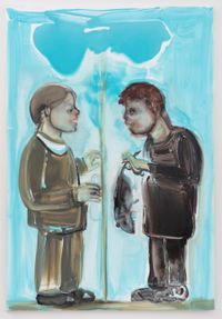Le Joujou du Pauvre (The Poor Boy’s Toy) by Marlene Dumas contemporary artwork painting, works on paper