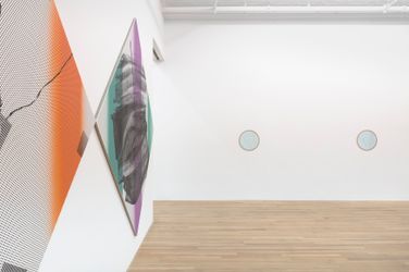 Exhibition view: Cheyney Thompson, Intervals and Displacements / Several Bellonas, Andrew Kreps Gallery, 22 Cortlandt Alley, New York (10 November–17 December 2022). Courtesy Andrew Kreps Gallery. Photo: Lance Brewer.