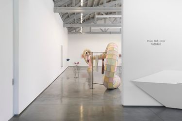 Exhibition view: Evan Holloway, Cobbler, David Kordansky Gallery, Los Angeles (23 March–27 April 2024). Courtesy David Kordansky Gallery.