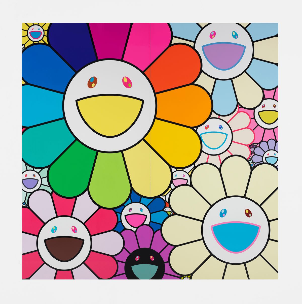 “Kabuki Flowers”, 2020 by Takashi Murakami | Ocula