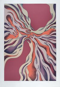 Reaching Uniting Becoming Free by Judy Chicago contemporary artwork print