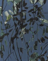 Night Leaves by Eom Yu Jeong contemporary artwork painting, works on paper