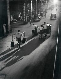 'Shops on Des Voeux Road West', Hong Kong by Fan Ho contemporary artwork photography