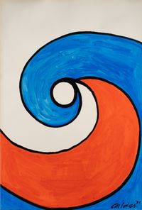 Untitled by Alexander Calder contemporary artwork painting