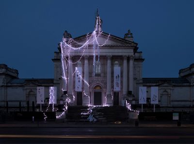 Anne Hardy and Banksy Play Ghosts of Christmas Past, Present and Future