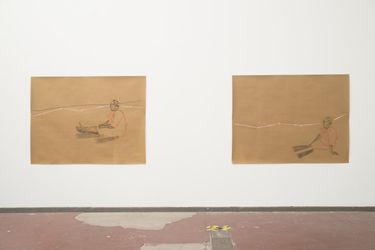 Exhibition view: Senzeni Marasela, I Write (Stitch) What I Like, Bode, Berlin (14 March–28 April 2024). Courtesy Bode.