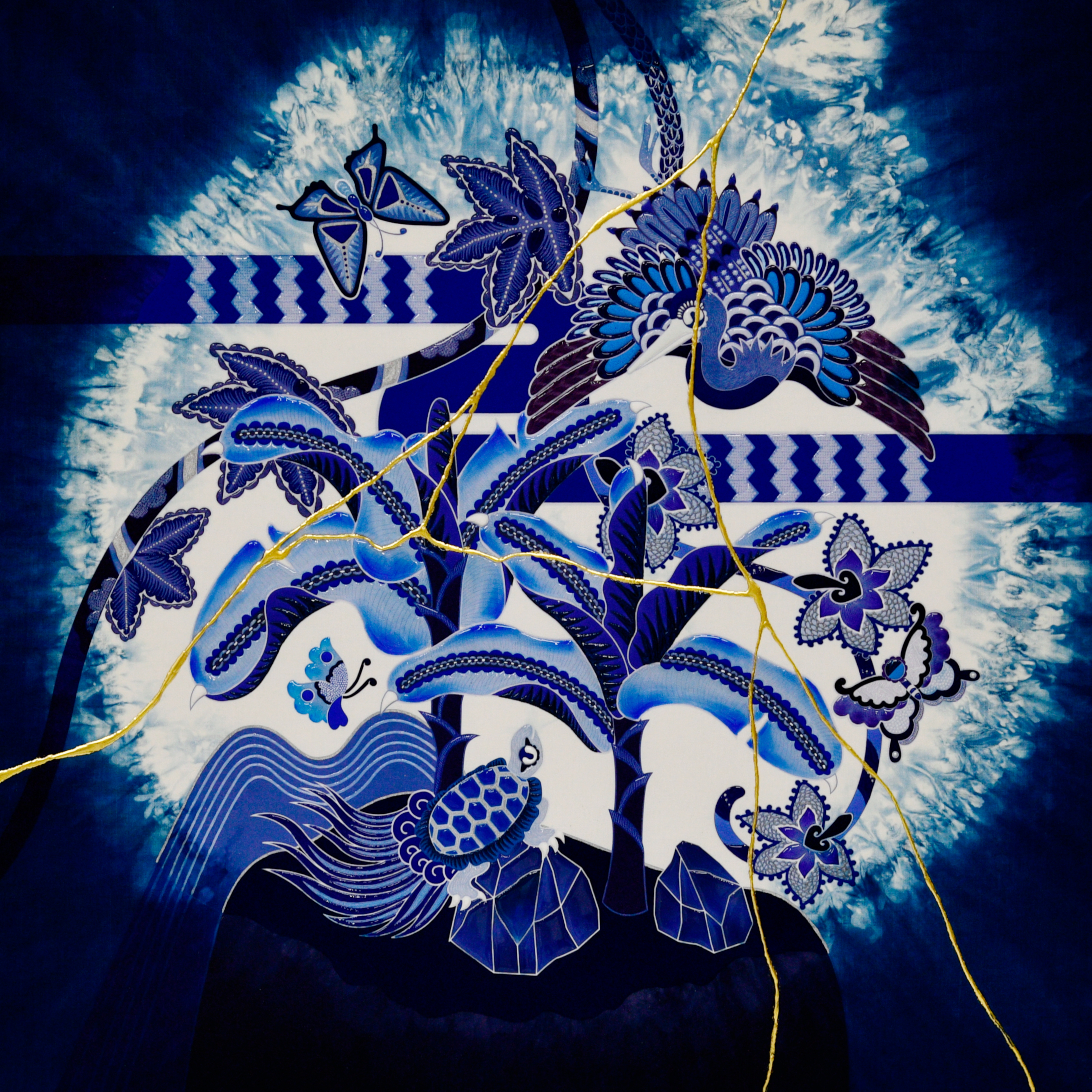 Japan blue Banana three, 2024 by Kohei Kyomori | Ocula