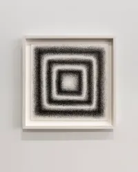 Three concentric squares by Ignacio Uriarte contemporary artwork works on paper, drawing