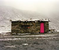 The Flowing Rainbow, Cabin on Sichuan-Tibet Road -Zheduo Mountain by Xiong Wenyun contemporary artwork photography