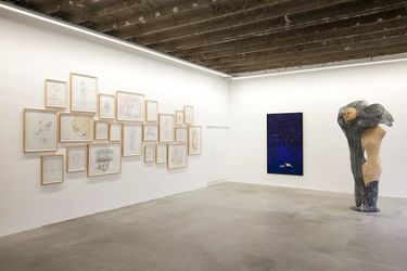 Exhibition view: Tess Dumon, Les liens invisibles, Dumonteil Contemporary, Paris (10 December 2021–29 January 2022). Courtesy Dumonteil Contemporary.    