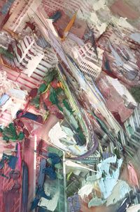 Vanilla Sky by Erik Schmidt contemporary artwork painting, works on paper