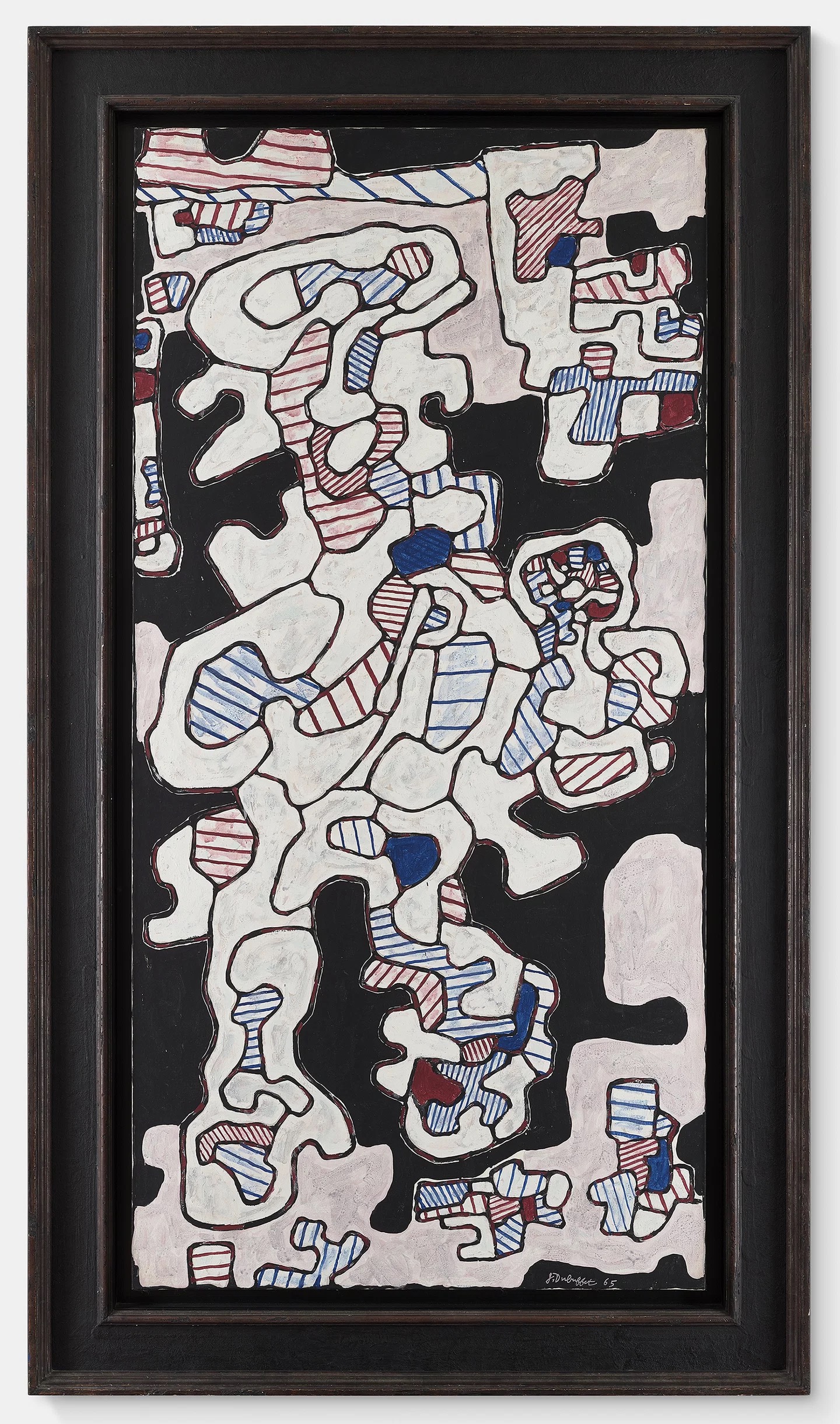 Le porteur d'horloge 4 avril 1965, 1965 by Jean Dubuffet | Ocula