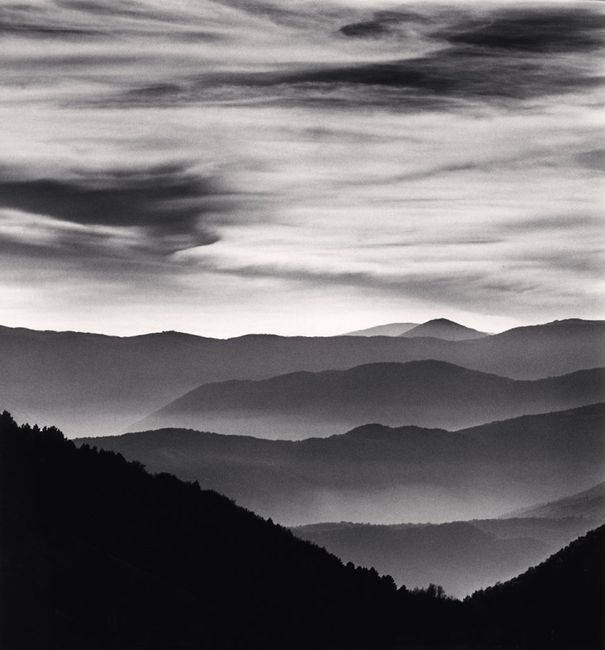 Distant Mountains by Michael Kenna contemporary artwork