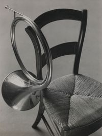 Untitled (Chair & Horn) by André Kertész contemporary artwork photography