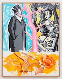 Tree of Life, Listen by David Salle contemporary artwork painting, works on paper
