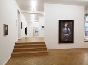 Exhibition view: Group Exhibition, Silver Lining, Bernhard Knaus Fine Art, Frankfurt (30 May–18 July 2020). Courtesy Bernhard Knaus Fine Art.