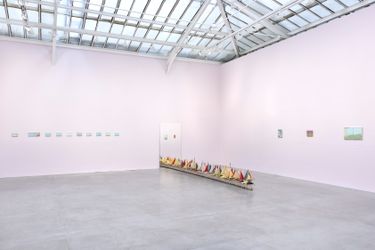 Exhibition view: Francis Alÿs, Don’t Cross the Bridge Before You Get to the River, David Zwirner, Paris (27 May–17 July 2021). Courtesy David Zwirner.