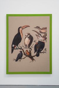 Sample of American birds II by Gabriela Bettini contemporary artwork painting