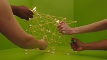 Spaghetti Blockchain by Mika Rottenberg contemporary artwork 2