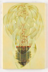 Bulb by René Wirths contemporary artwork painting