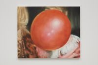 Balloon by Rachel Lancaster contemporary artwork painting, works on paper