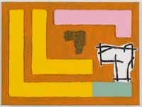 Solitary Perception by Jonathan Lasker contemporary artwork painting