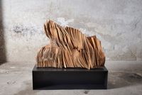 Zwax by Herbert Golser contemporary artwork sculpture