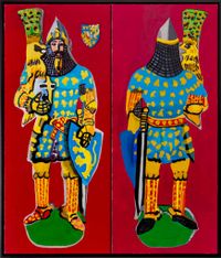 Knight 2 by Malcolm Morley contemporary artwork painting