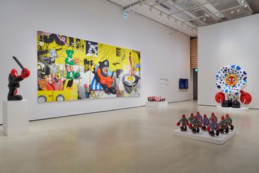 Exhibition view: Philip Colbert, LOBSTEROPOLIS, Whitestone Gallery, Taipei (23 October–5 December 2021). Courtesy Whitestone Gallery.