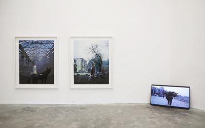 Exhibition view: Group Exhibition, Exhibition for the Tenth Anniversary, A Thousand Plateaus Art Space, Chengdu (27 October–31 December 2017). Courtesy A Thousand Plateaus Art Space. 
