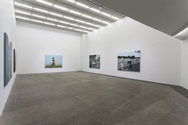 Exhibition view of Chen Fei, The Day is Yet Long, Galerie Urs Meile, Beijing (12 March–30 April 2016). Courtesy Galerie Urs Meile.