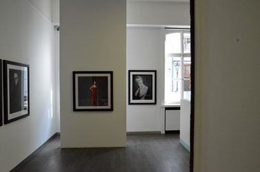 Exhibition view: Michael Dannenmann, Portrait Sittings, Beck & Eggeling International Fine Art, Düsseldorf (16 February–7 April 2018). Courtesy Beck & Eggeling International Fine Art. 