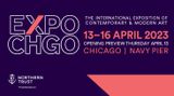Contemporary art art fair, Expo Chicago 2023 at Hollis Taggart, New York L1, USA