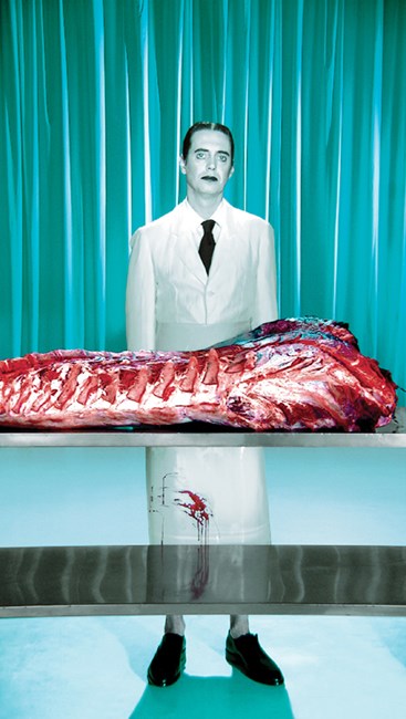 Steve Buscemi by Robert Wilson contemporary artwork