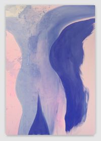 Turning Air Blue III by Rita Ackermann contemporary artwork painting